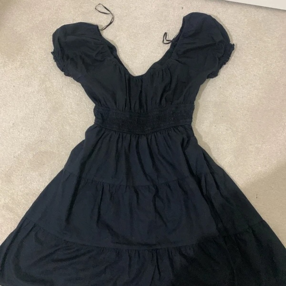Chic Black Mini Dress for Women